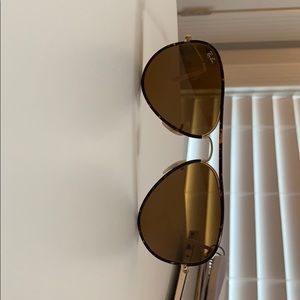 RayBan tortoiseshell aviators